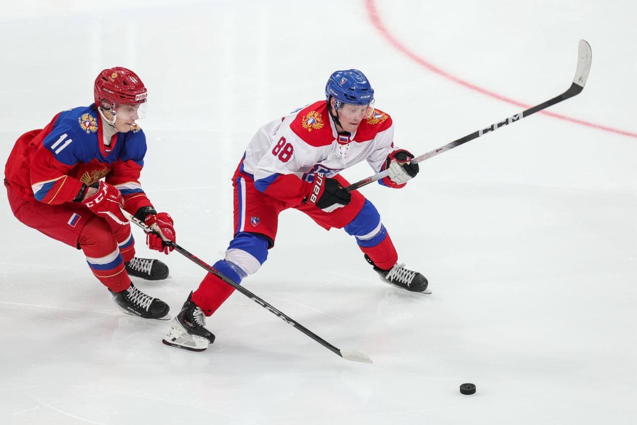 Россия U20 обыграла сборную СХЛ на Кубке Будущего в Новосибирске