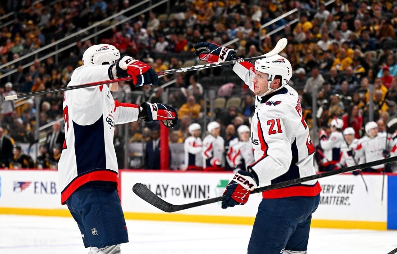 Илья и Алексей Протасы набрали на двоих 5 очков и помогли «Вашингтону» обыграть «Питтсбург», младший брат – вторая звезда встречи