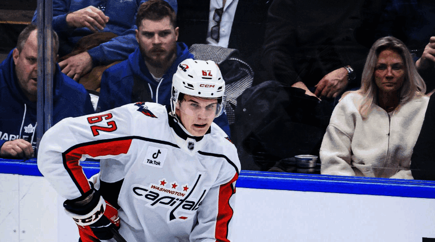 Илья Протас – первый белорусский хоккеист, который набирал очки в двух матчах подряд после дебюта в НХЛ