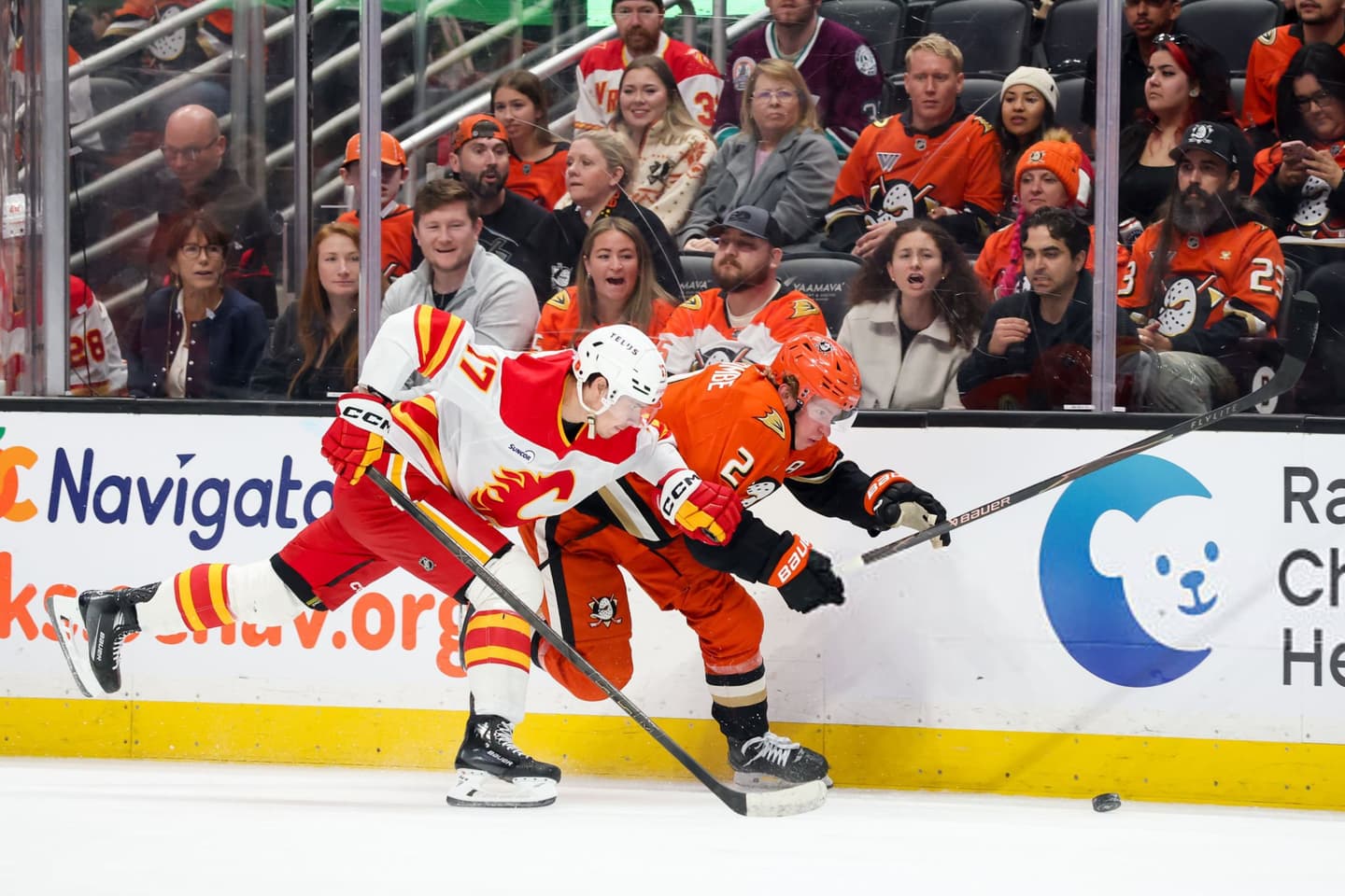 «Калгари» с Егором Шаранговичем взял верх над «Анахаймом»